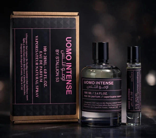 UOMO INTENSE BY STALLION 53 MEN EDP - 100MI + 20Ml By Emper - Crist Fragances