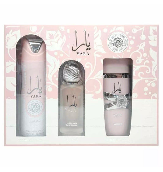 Yara Set 3PCS By Lataffa - Crist Fragances