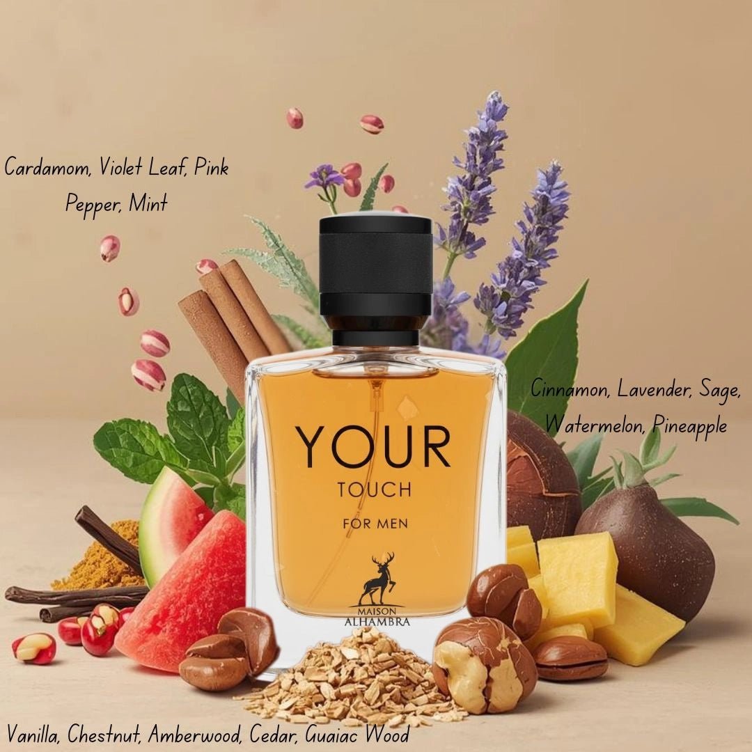 Your Touch Eau De Parfum Spray 100ml (3.4 Oz) By Maison Alhambra - Crist Fragances